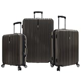 Travelers Choice Unisex - Adult Tasmania 3 Piece Luggage Set