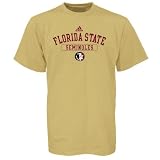 adidas Florida State Seminoles (FSU) Gold Practice T-shirt