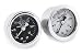 All Products : LIQUID OIL PRESSURE GAUGE (Black)- Biker's Choice