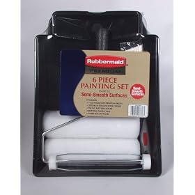 Shur-Line 57376 Rubbermaid 6-Piece Premium Painting Trayset by Shur-Line