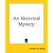 An Historical Mystery