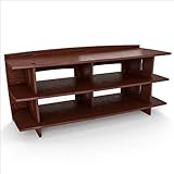 Media Stand - Reversible Natural oak/ Espresso (53 x 24")