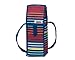PackIt Freezable Wine Cooler Bag with Zip Closure, Cali Stripes