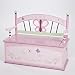 Levels of Discovery Sugar Plum Toy Box Bench