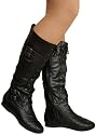 Stylishe Sweet Day Stiefel in Schwarz