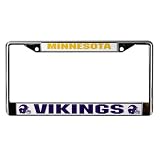 Express Minnesota Vikings Chrome License Plate Frame
