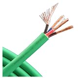 Monster Cable S14-4-CL EZ500 14/4 UL CL3-Rated Speaker Cable (Dark Green)