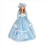 Porcelain Doll in Blue Dress