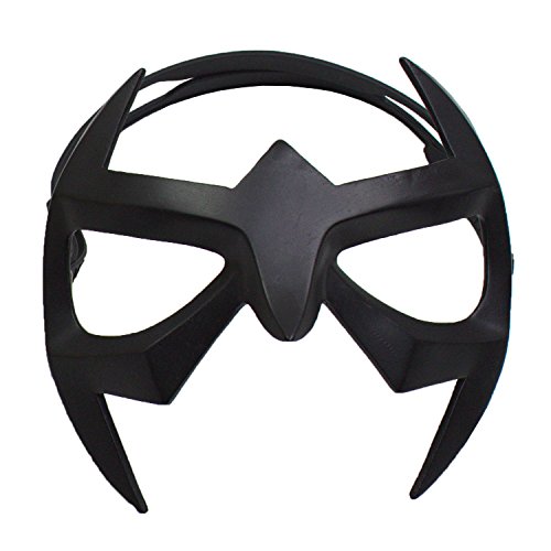 Nightwing Mask Superhero Black Resin Eye Mask Strap Grayson Cosplay Masquerade Adult