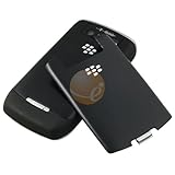 NEW OEM BLACKBERRY CURVE 8900 BLACK BATTERY DOOR!!