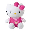 Hello Kitty - 021499 - Jouet Premier Age - Peluche - Classic - Pantin - Habillage Rose - 40 cm