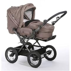Hoco Bigfoot Kinderwagen Kombikinderwagen m. Tragetasche in Cacao Braun