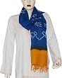 Scarves Long in Wool Tie Dye Print Womens Accessory India 24 x 70 inches (tdstl004)