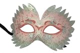 Venetian Styled Mask in Pink Finish