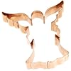Old River Road Angel Shape Cookie Cutter, Copper