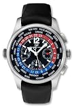 Girard-Perregaux ww.tc Worldwide Time Control Mens' Watch Automatic Chronograph Automatic Titanium Black Dial 49800-0-21-6146A