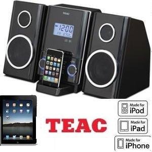THE NEW TEAC CD-X70i --- MINI Hi-Fi SYSTEM w IPOD IPHONE DOCK W Remote -- Micro Hi-Fi System 
