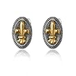 Phillip Gavriel Collection - 18K Gold & Sterling Silver Oval 