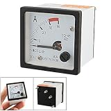 Amico Square Panel 0-30A Scale Range AC Current Meter Gauge