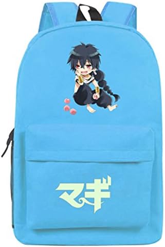Ilucky Magi: The Labyrinth of Magic Backpack Oxford noctilucence Schoolbag No.252 (sky blue 2)