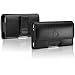 Philips HipCase Ledertashe mit G�rtel-Clip f�r Apple iPhone schwarz