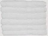 Utopia Towels 6 Extra Thick Bath Towels 100% Cotton, Soft, Fluffy and Absorbent - White
