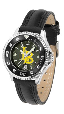 Long Beach State 49ers NCAA Womens Leather Anochrome Watch