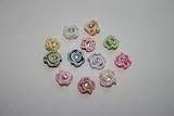 3D Nail Art Decoration - Pk of 12 Diamond Flower Design