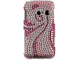 Reinforced Diamond Phone Case Phoenix Tail For LG Rumor Touch