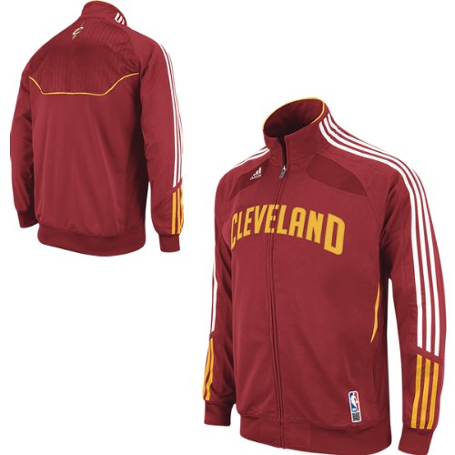 Adidas Cleveland Cavaliers Youth (Sizes 8-20) On-Court Warmup Jacket Medium