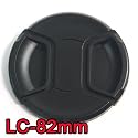 Black / Spring Design Camera Lens cap / 82mm (1653-1)