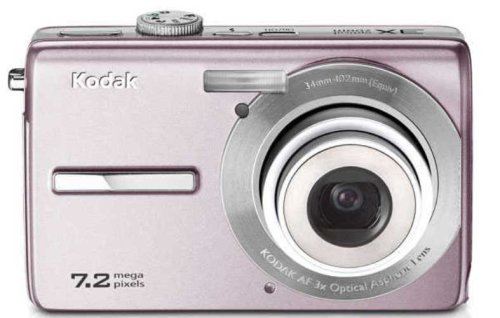 Kodak EasyShare M863 8.2MP Digital Camera with 3x Optical Zoom (Pink)