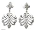 Earrings, 'Fluttering Hearts'