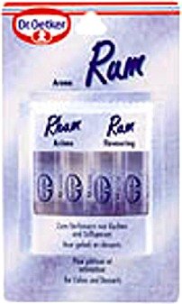 Dr. Oetker Rum Flavoring - 4 Pack by Dr. Oetker