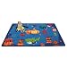 Printed Dive into Reading Rectangle Kids Rug Printed Dive into Reading Rectangle Kids Rug
