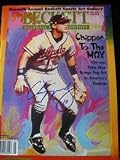 Chipper Jones(Atlanta Braves) Autographed Magazine - Autographed MLB Magazines