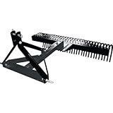 NorTrac 3-Pt. Landscape Rake - 5Ft.L