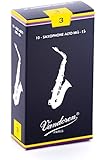 Vandoren SR213 Alto Sax Traditional Reeds Strength 3; Box of 10