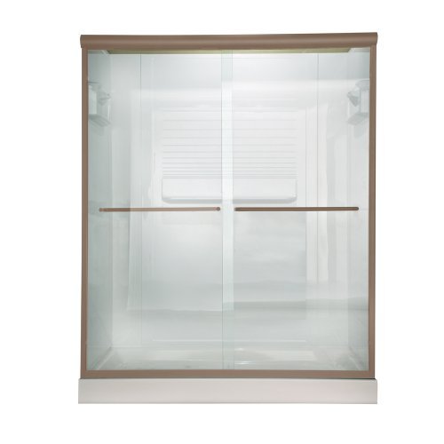 American Standard AM00345.400.213 Euro Frameless ByPass Shower