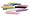 Melissa & Doug Jumbo Rainbow Triangular Chalk Set - 10 Sticks