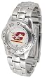 Central Michigan Chippewas Suntime Ladies Sports Watch w/ Steel Band - NCAA College Athletics