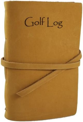 Rustic River Leather Golf Log Book Scorekeeper