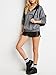 Women's Hooded Zipper Color Block Sweatshirt