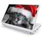 Christmas Kitty Cat Design Skin Cover Decal Sticker for Acer (Aspire ONE) 10.1 inch KAV10 Netbook Laptop