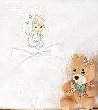 Precious Moments Shawl and Toy Gift Set - White