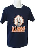Men's Illinois Fighting Illini 'Chief' S/S Navy Tee