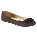 Women's Mossimo Supply Co. Odell Ruffle Ballet Flats - Mushroom