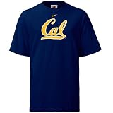 Nike Cal Golden Bears Navy Blue Ladies Classic Logo T-shirt