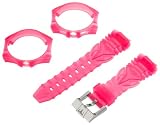 TechnoMarine S1042 Cruise 17-mm Hot Pink Gel Strap with buckle and Two Covers