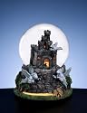 Wizard of Oz Wicked Witch Castle Water Globe Music Box